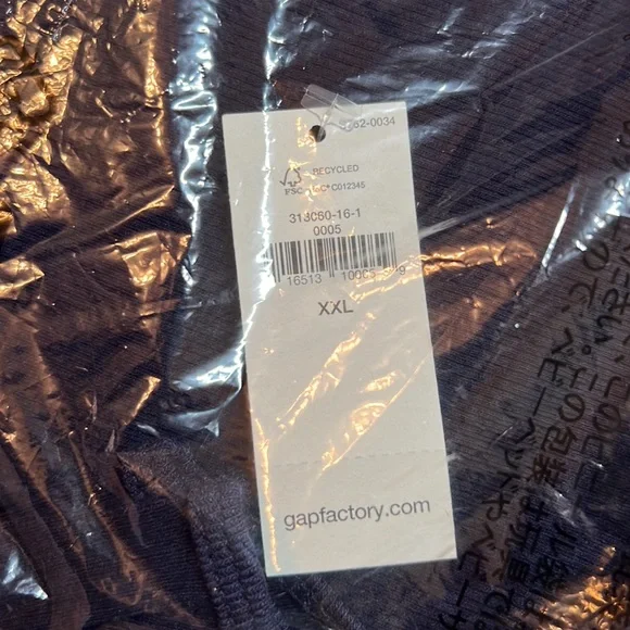 Gap Factory Size 2X Navy Slim Fit Ribbed Tank Top Lot of 2 - Picture 9 of 13